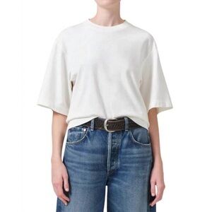 NEW CITIZENS OF HUMANITY goldie tee in pashmina